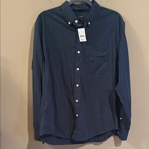 J. Crew plaid button down